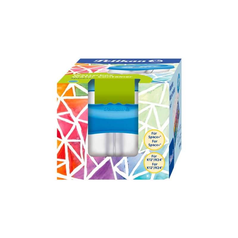 PELIKAN Wasserbecher für Space+ blau seitlich verpackt