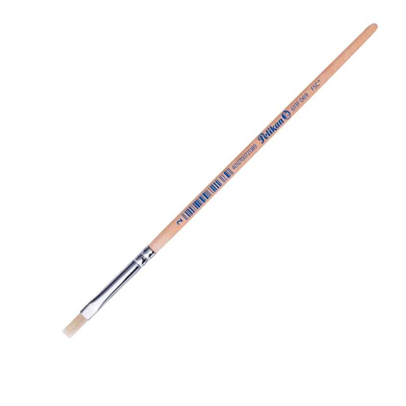PELIKAN Pinsel - Borstenpinsel Sorte 613F Größe 2