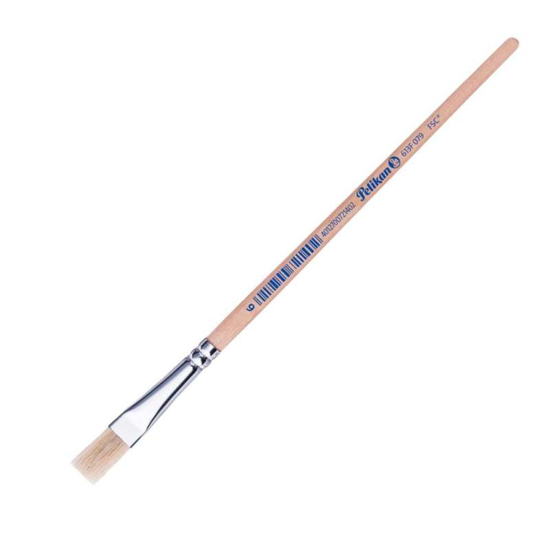 PELIKAN Pinsel - Borstenpinsel Sorte 613F Größe 6