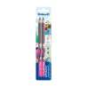 PELIKAN Schreiblernbleistift combino® für rechts- und linkshändig - dreieckig 2er Set pink