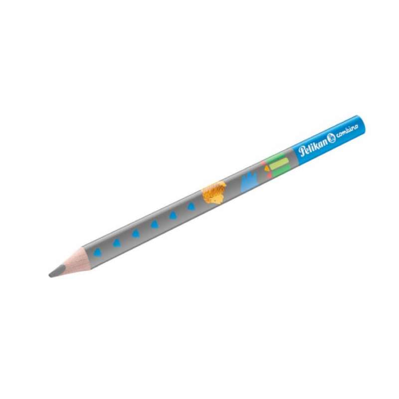 PELIKAN Schreiblernbleistift combino® für rechts- und linkshändig - dreieckig Einzelstift blau