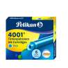 PELIKAN Füllerpatronen - TP/6 Tinte 4001® 6-Stück türkis