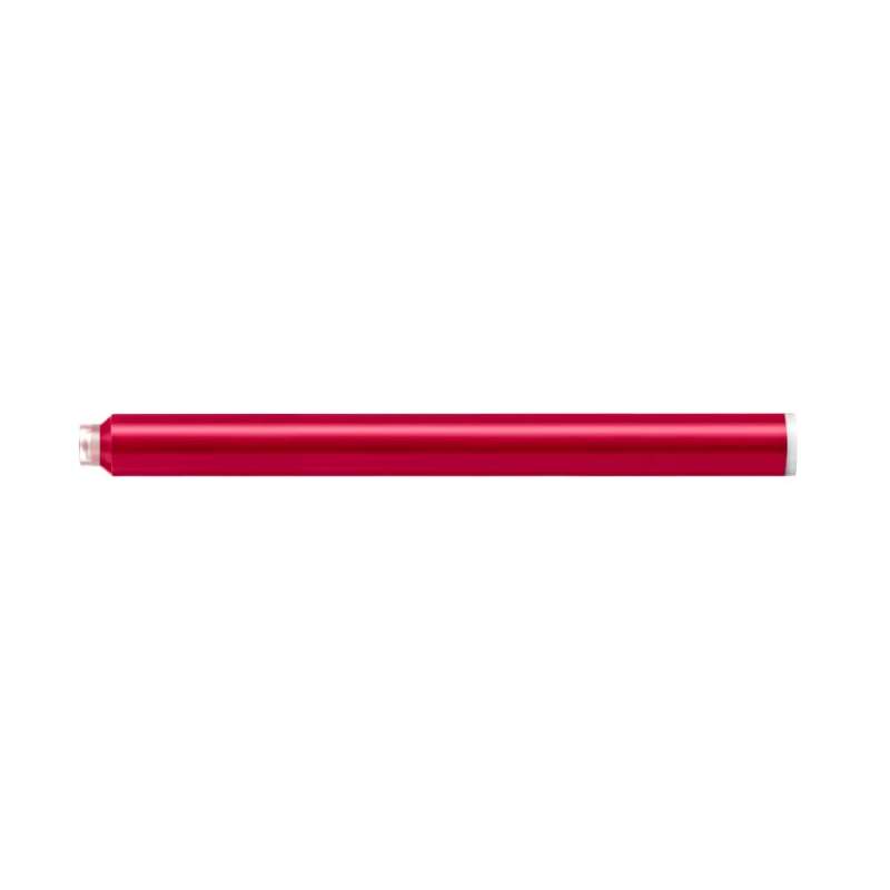 PELIKAN Großraum Füllerpatronen Briliant-Rot - GTP/5 Tinte 4001 - 5-Stück seitlich 2