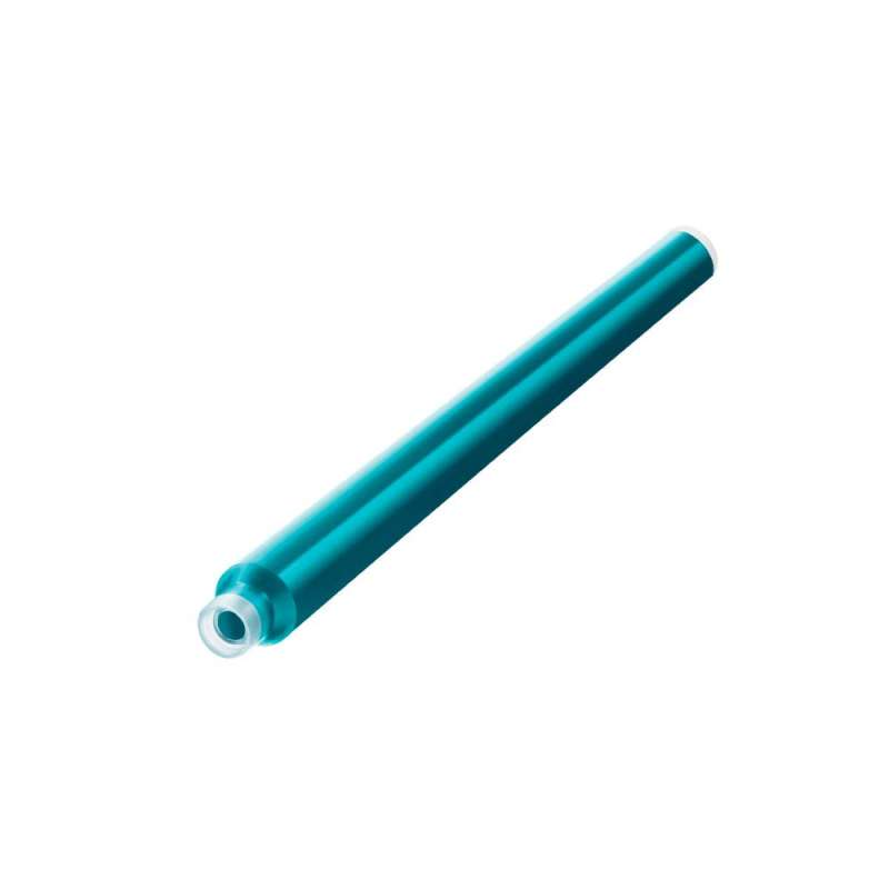 PELIKAN Großraum Füllerpatronen türkis - GTP/5 Tinte 4001 - 5-Stück seitlich