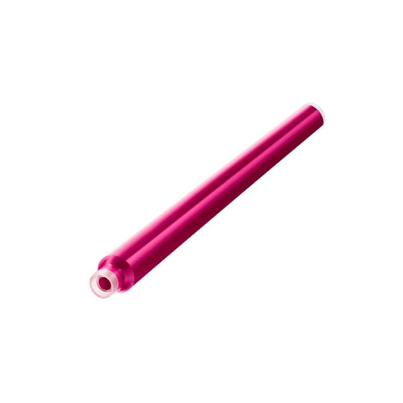 PELIKAN Großraum Füllerpatronen pink - GTP/5 Tinte 4001 - 5-Stück seitlich