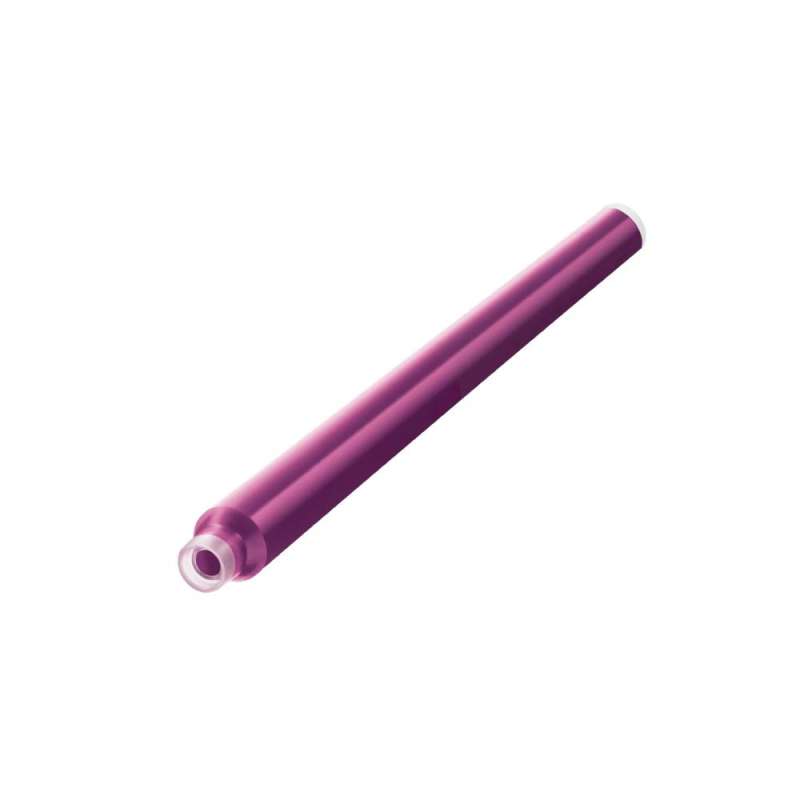 PELIKAN Großraum Füllerpatronen violett - GTP/5 Tinte 4001 - 5-Stück seitlich