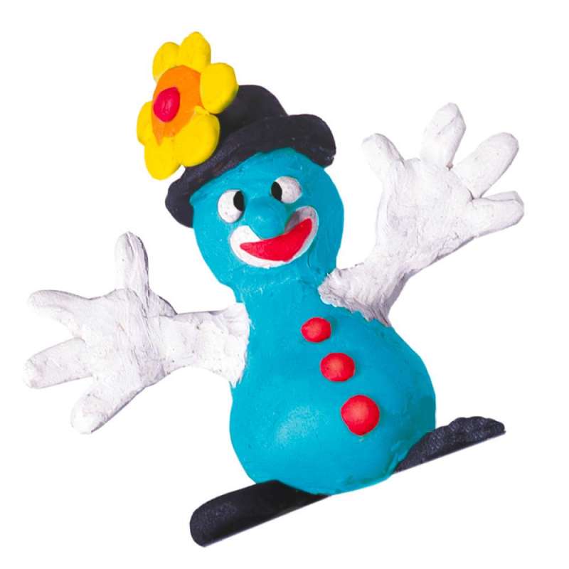 PELIKAN Knete Creaplast Schneemann aus Knete