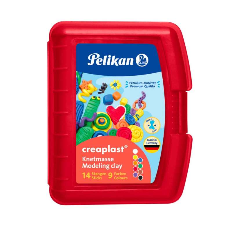 PELIKAN Knete Creaplast rot Box