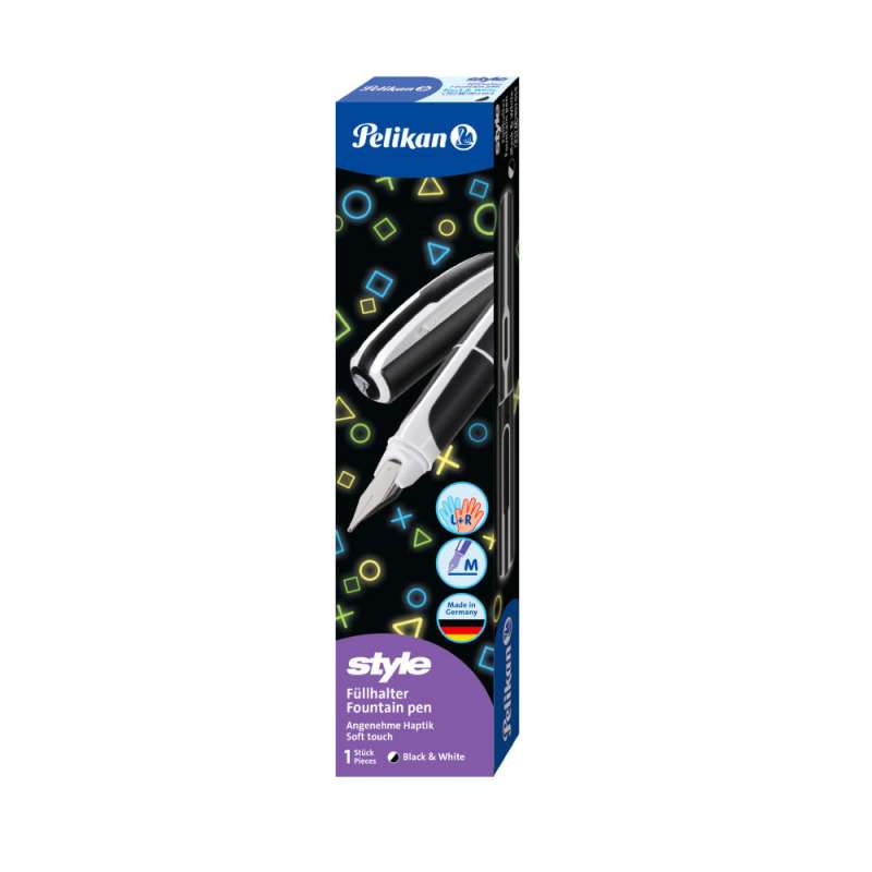 PELIKAN Style P57 Füllhalter M - Für Links- & Rechtshänder