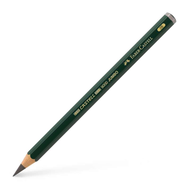 FABER CASTELL 9000 Jumbo Bleistift 2B