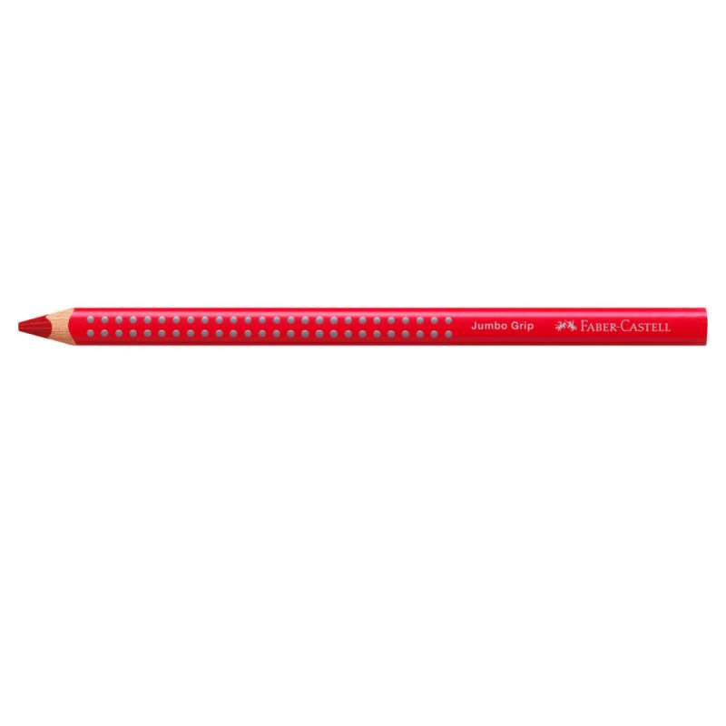 FABER CASTELL Farbstift Jumbo Grip karminrot liegend