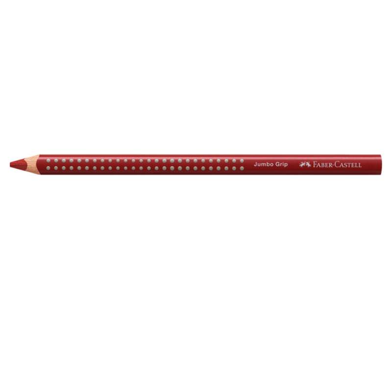 FABER-CASTELL Farbstift Jumbo Grip indischrot liegend
