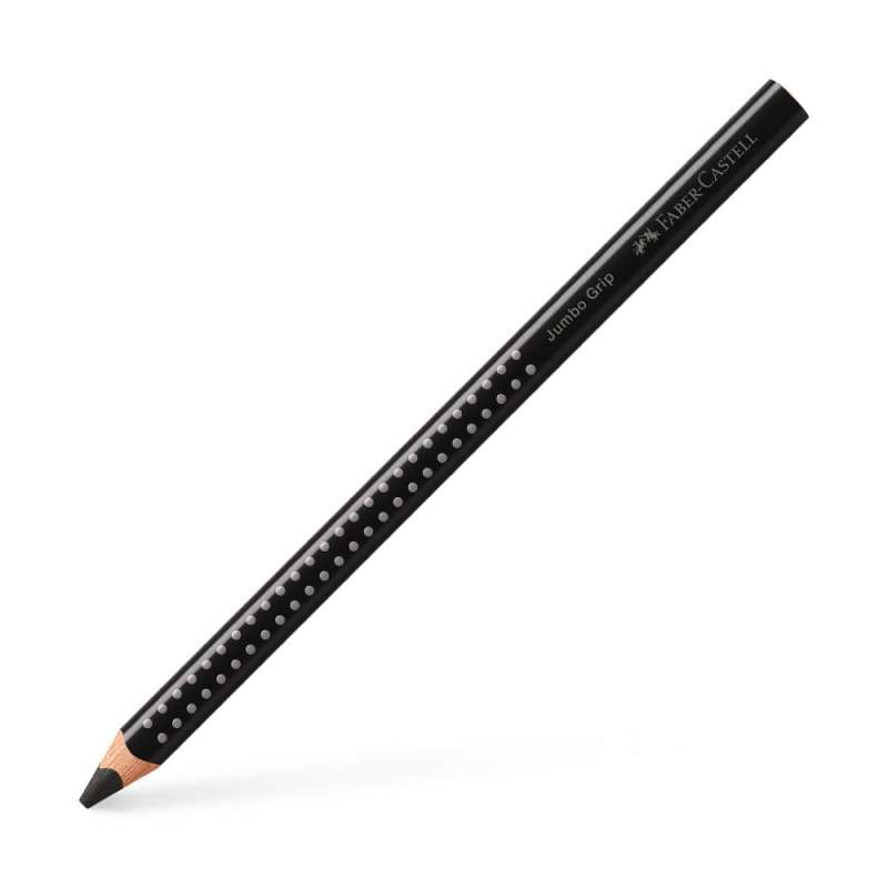 FABER-CASTELL Farbstift Jumbo Grip schwarz