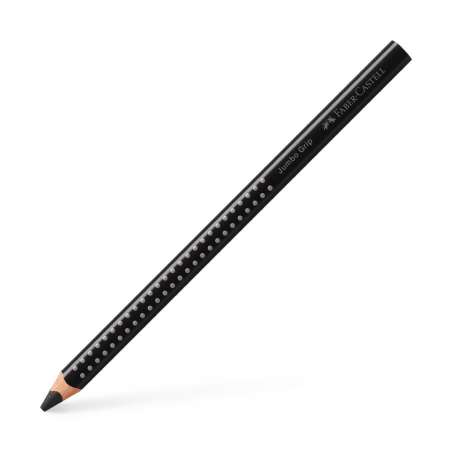 FABER-CASTELL Farbstift Jumbo Grip schwarz