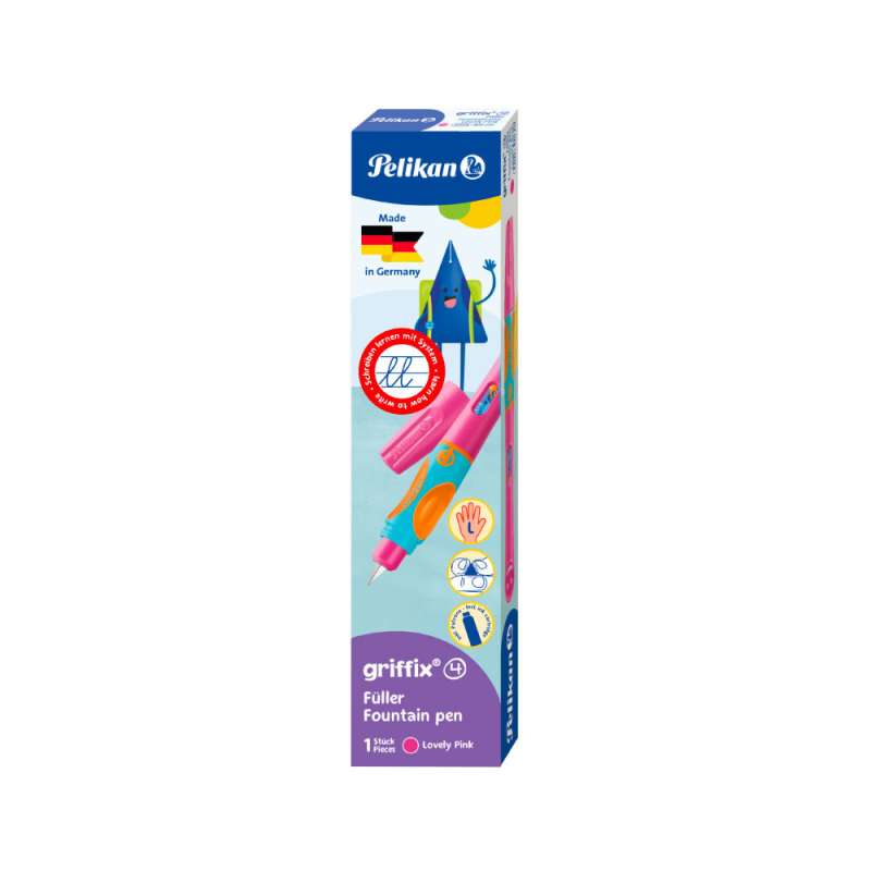 PELIKAN Schulfüller Griffix pink Packung