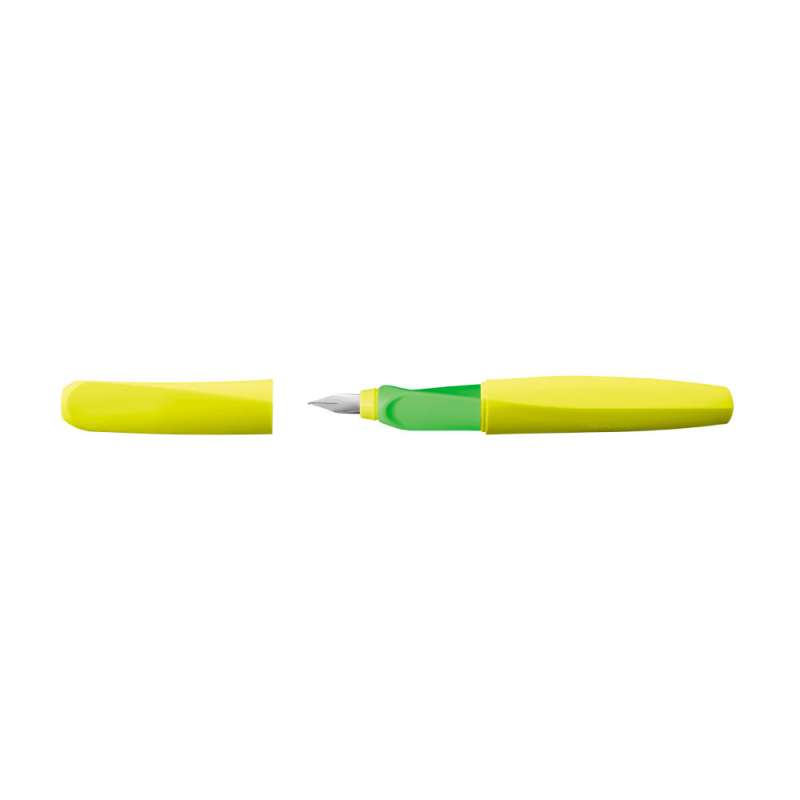 PELIKAN Füller Twist - Feder M neongelb offen