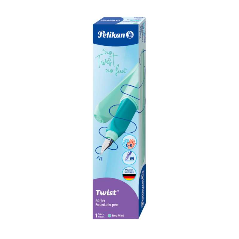 PELIKAN Füller Twist - Feder M mint Packung