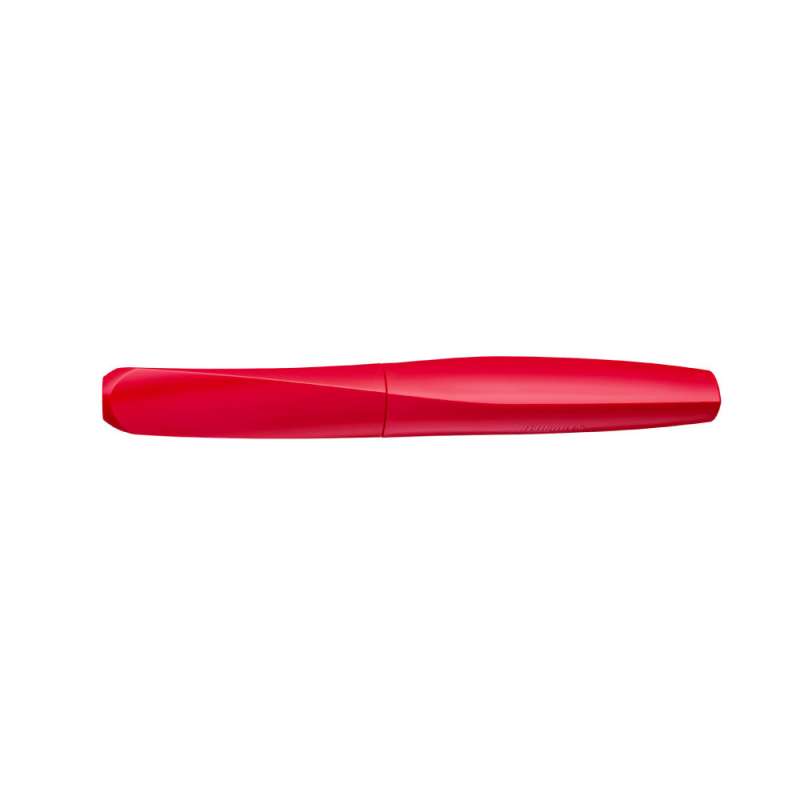 PELIKAN Füller Twist - Feder M rot/schwarz liegend