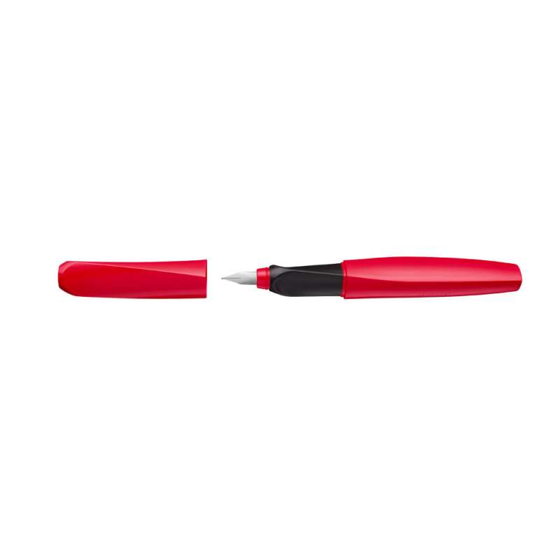 PELIKAN Füller Twist - Feder M rot/schwarz offen