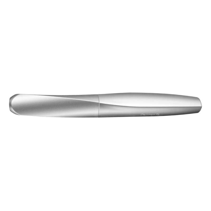 PELIKAN Füller Twist - Feder M silber liegend