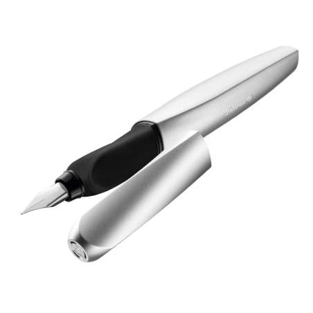 PELIKAN Füller Twist - Feder M silber