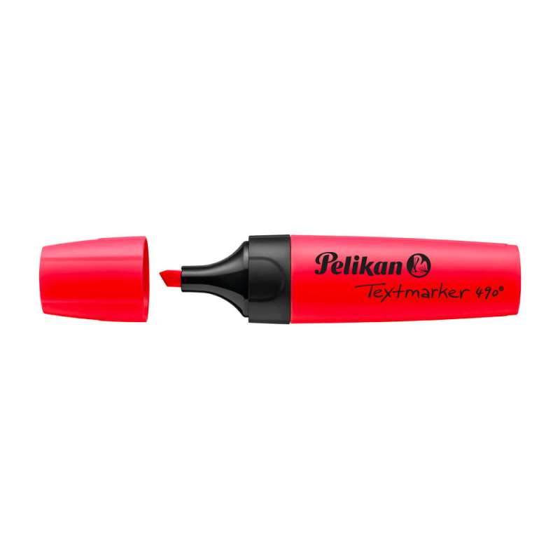 PELIKAN Textmarker 490 rot offen
