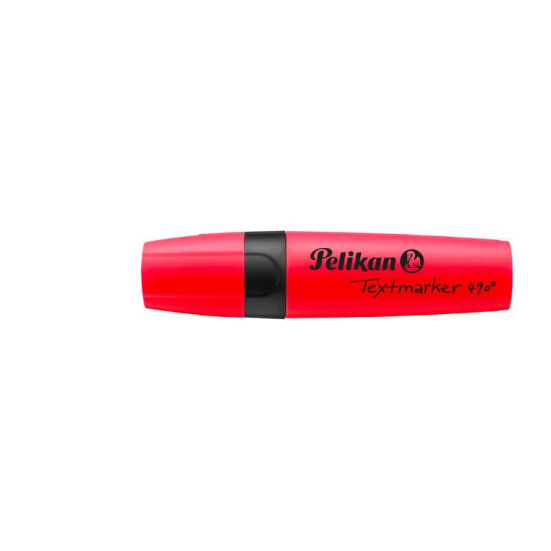 PELIKAN Textmarker 490 rot liegend