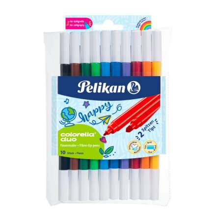 PELIKAN Filzstift Colorella® Fasermaler 10er Set im Etui
