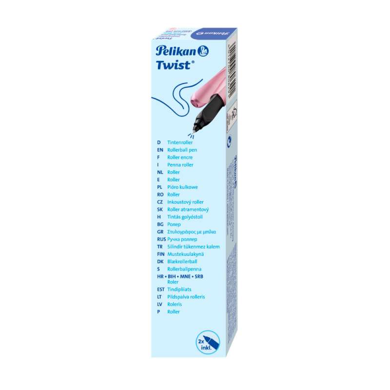 PELIKAN Tintenroller Twist rosa hinten