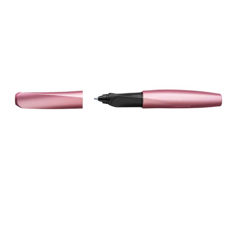 PELIKAN Tintenroller Twist rosa geschlossen liegend offen