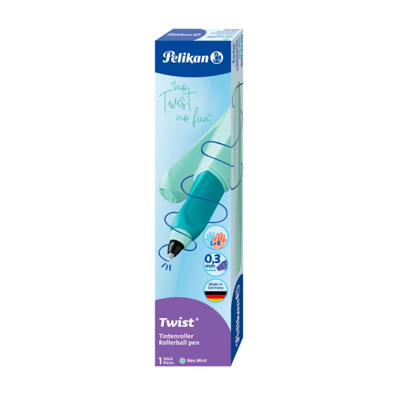 PELIKAN Tintenroller Twist neo mint Packung