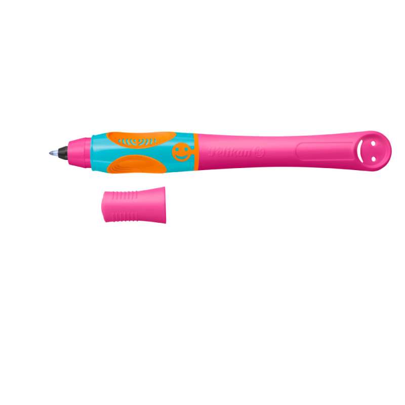 PELIKAN Tintenschreiber Griffix® lovely Rechtshänder pink offen