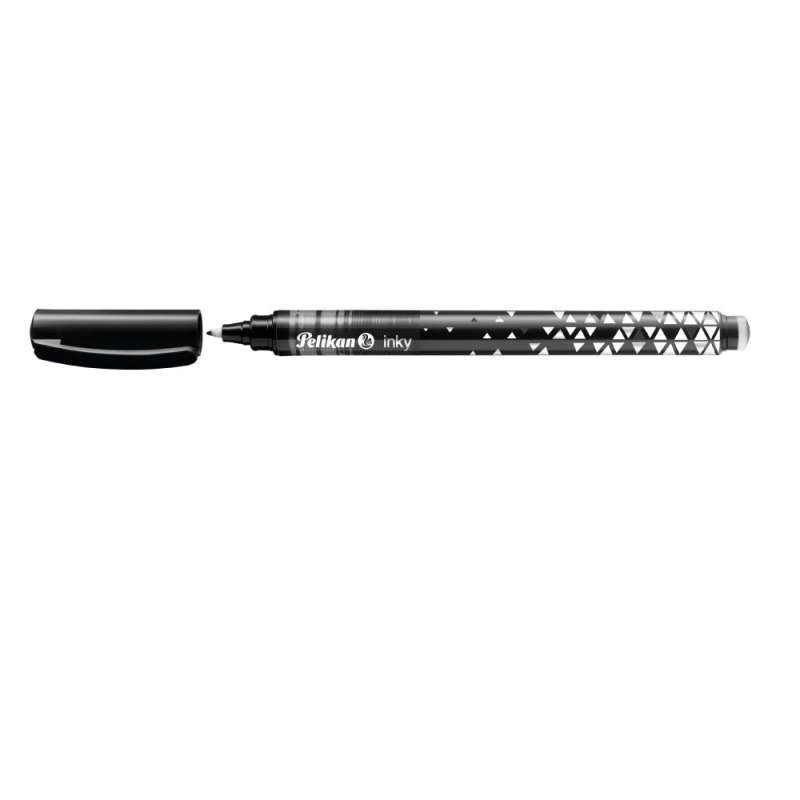 PELIKAN Tintenroller Inky® - Faserschreiber schwarz offen