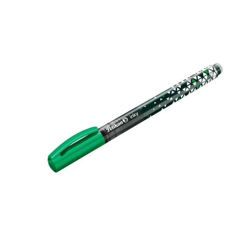 PELIKAN Tintenroller Inky® - Faserschreiber grün geschlossen