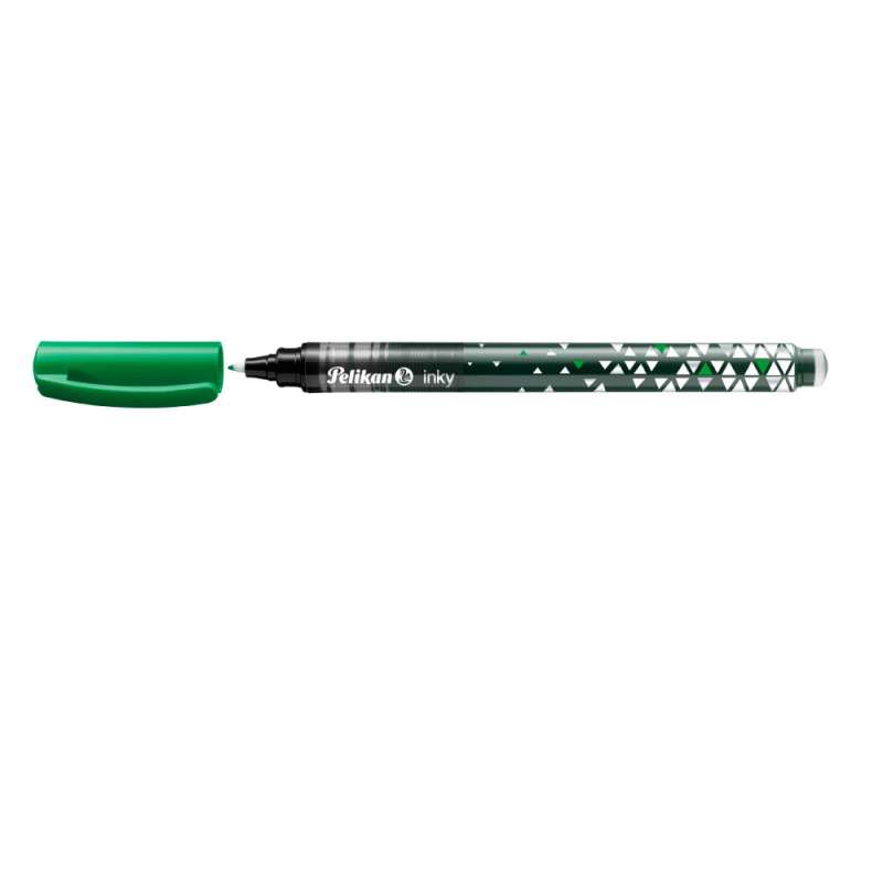 PELIKAN Tintenroller Inky® - Faserschreiber grün offen