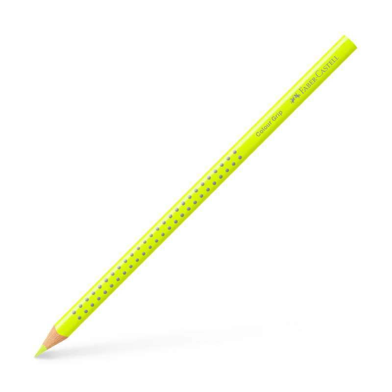 FABER CASTELL Dreikant-Buntstift Colour GRIP gelb