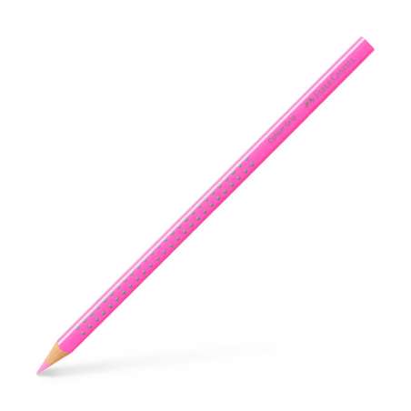 FABER CASTELL Dreikant-Buntstift Colour GRIP pink