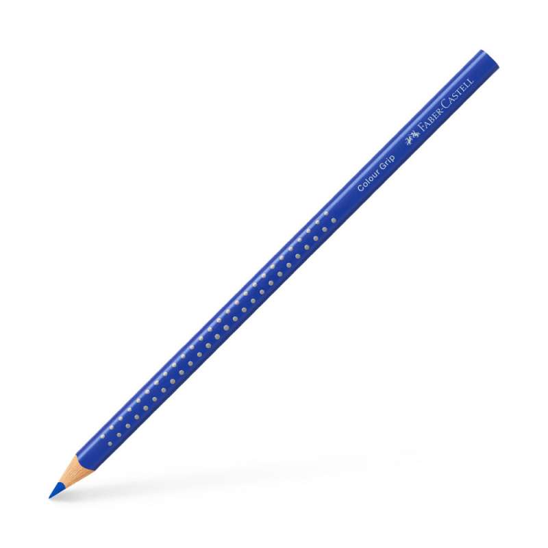 FABER CASTELL Dreikant-Buntstift Colour GRIP ultramarin