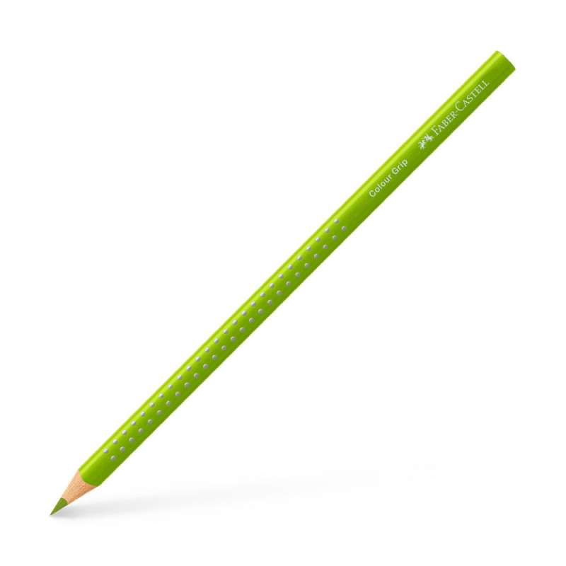 FABER CASTELL Dreikant-Buntstift Colour GRIP maigrün