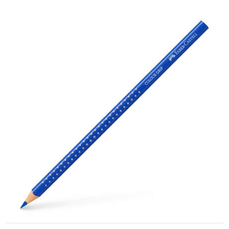 FABER CASTELL Dreikant-Buntstift Colour GRIP kobaltblau