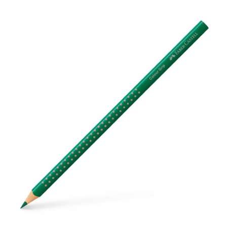 FABER CASTELL Dreikant-Buntstift Colour GRIP smaragdgrün