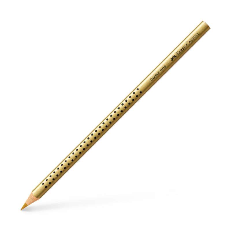 FABER CASTELL Dreikant-Buntstift Colour GRIP gold