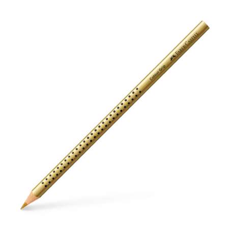 FABER CASTELL Dreikant-Buntstift Colour GRIP gold