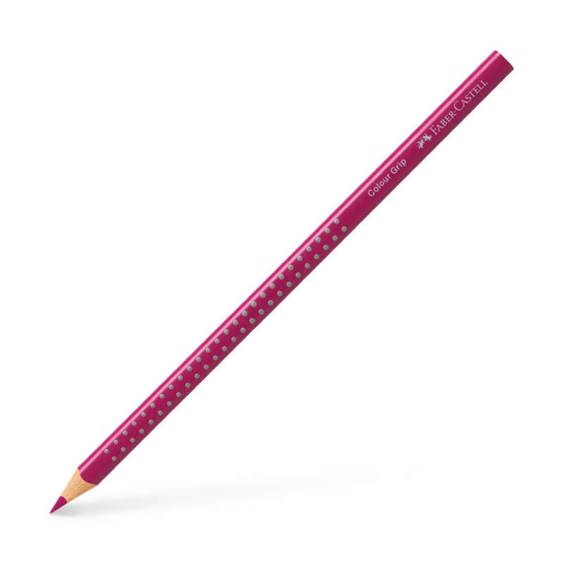 FABER CASTELL Dreikant-Buntstift Colour GRIP purpurrosa