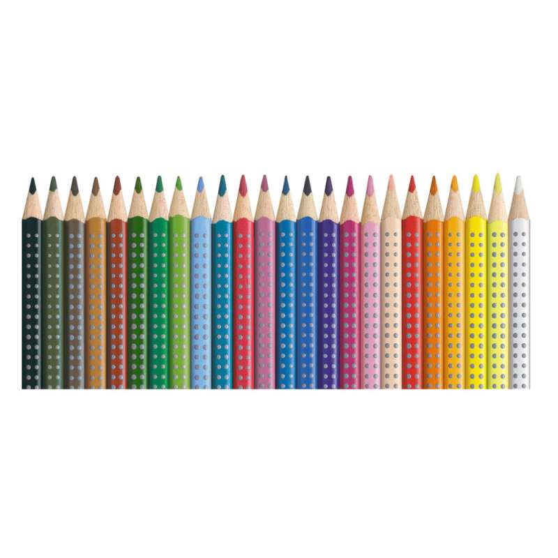 FABER CASTELL Dreikant-Buntstift Colour GRIP 24er Set Varianten