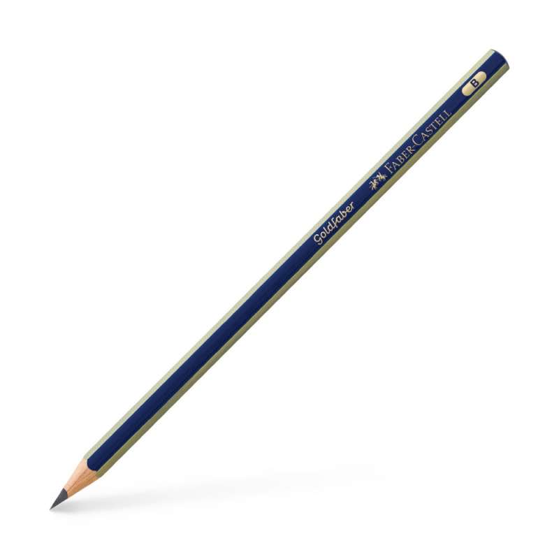 FABER CASTELL Bleistift Goldfaber 1221 Härtegrad - B