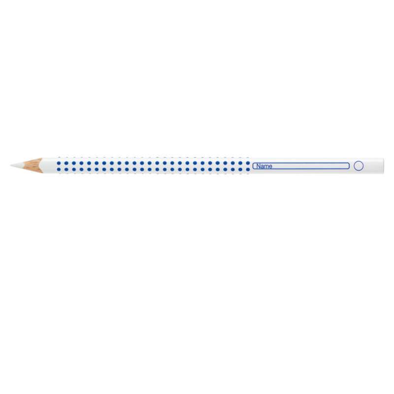FABER CASTELL Farbstift Tafel - Papier Grip weiß liegend