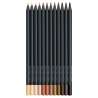FABER CASTELL Black Edition Buntstifte 12er Set Skin Tones Varianten