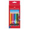 FABER CASTELL Farbstift mit Radierer 12er Set