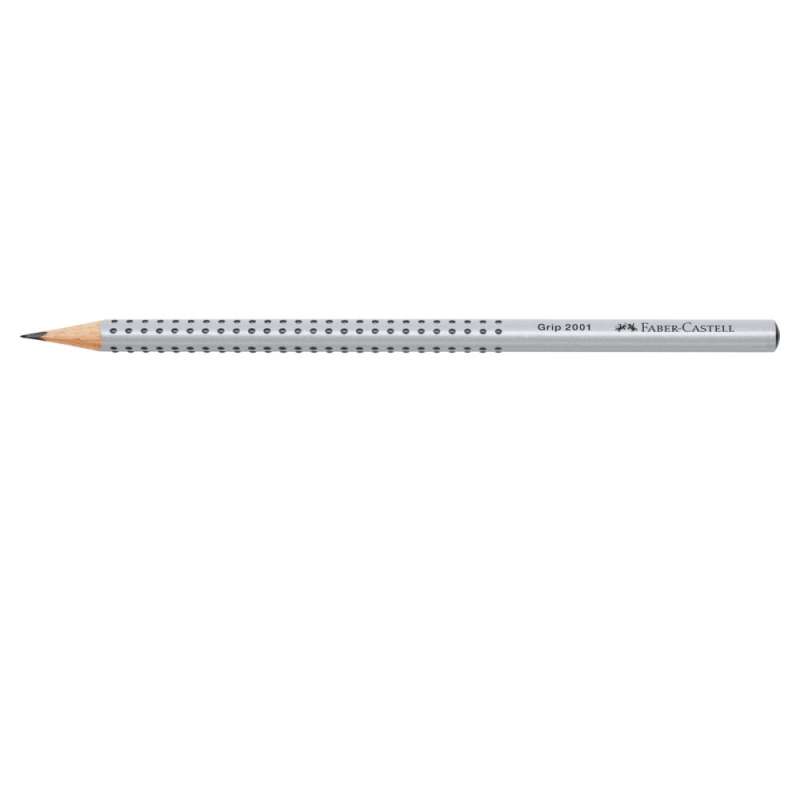 FABER-CASTELL Bleistift Grip 2001 HB, Bleistift Top - ohne Radierer liegend